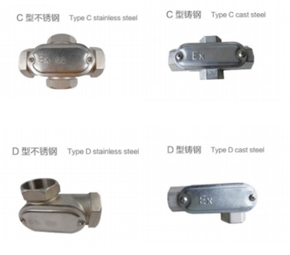青海BCH防爆接线盒(e)-C型D型不锈钢铸钢